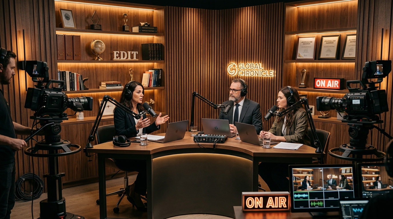 Estudio de grabación, podcast y periodismo de Comunic Arte