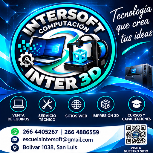 Publicidad Intersoft Computación e Inter 3D